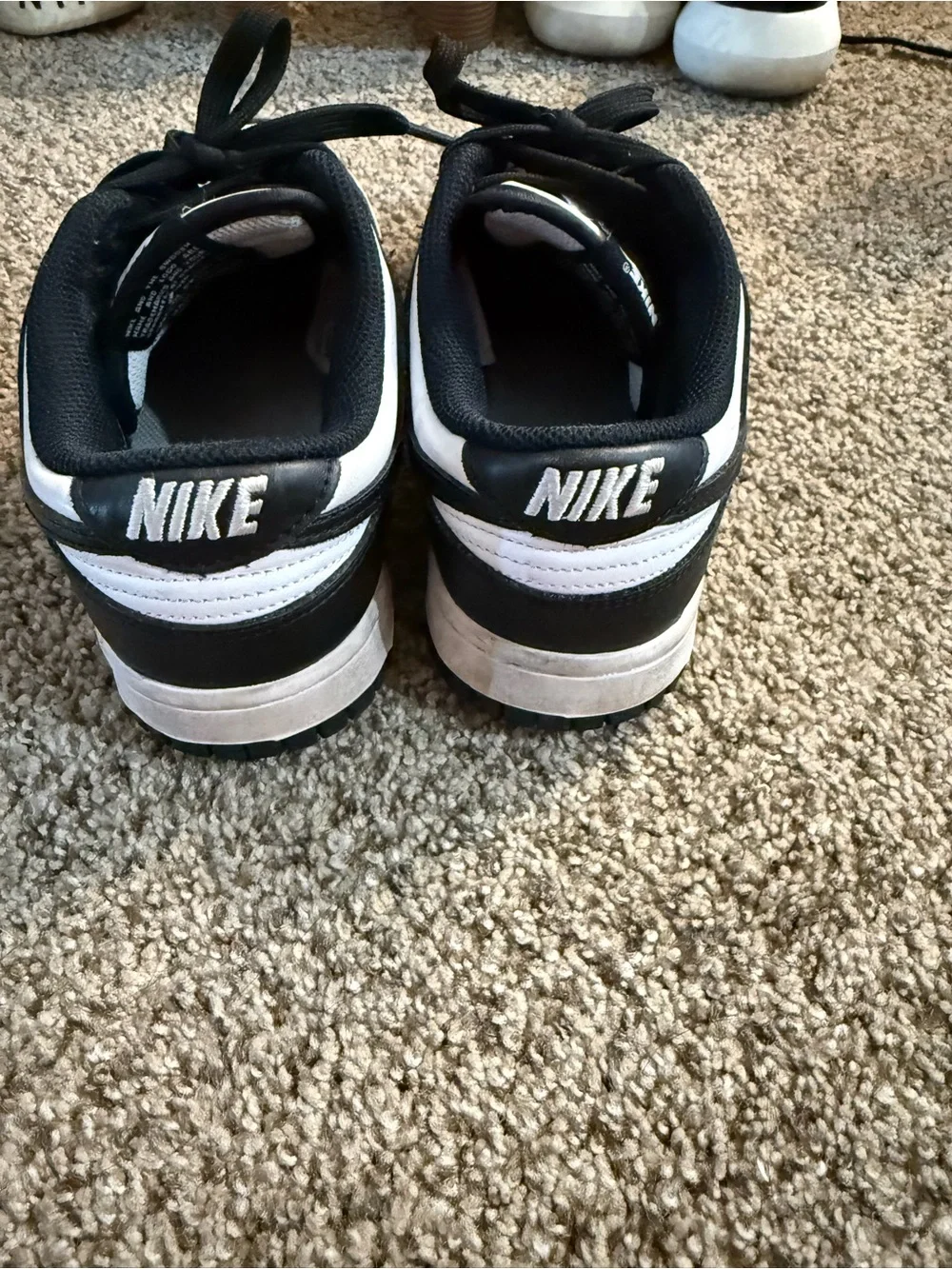 Nike Black & White Low-Top Sneakers